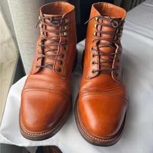 Parkhurst Leather Boots, fits like 9.5 Men, Made in Spain